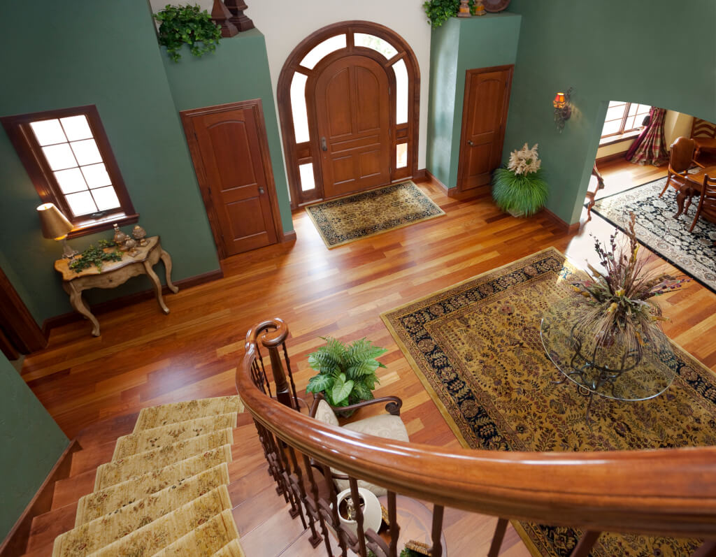 Grand Foyer Viewed From Staircase